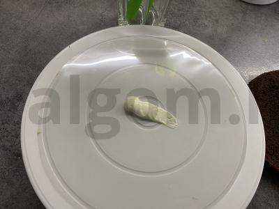 Tortas su šokoladiniu pyragu ir žemės riešutais Žingsnis 7