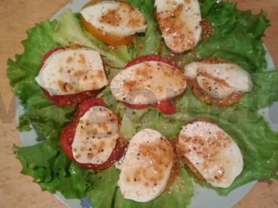 Kaprėsų salotos su medaus ir garstyčių padažu Žingsnis 5