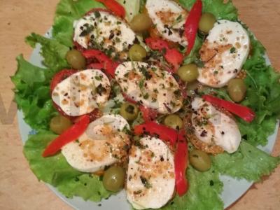 Kaprėsų salotos su medaus ir garstyčių padažu Žingsnis 6