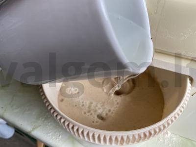 Pieniški blyneliai su viso grūdo miltais Žingsnis 5