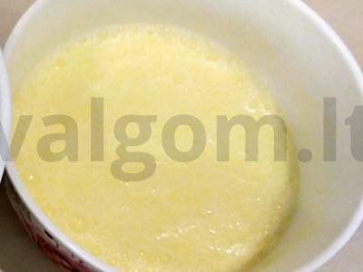 Citrininiai keksiukai Žingsnis 1