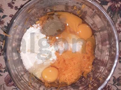 Moliūgų ir bananų keksas su imbieru Žingsnis 2