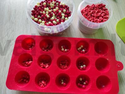 Naminiai saldumynai su braškėmis Žingsnis 3