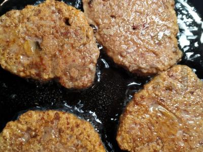 Kepenų paplotėliai su grybais Žingsnis 5