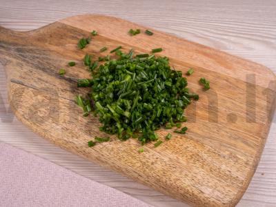 Rūkytos menkės salotos su ryžiais Žingsnis 2