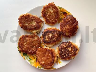 Oro obuolių paplotėliai su kefyru pagrindine nuotrauka