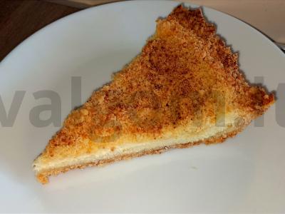 Karališkasis varškės sūris ir vanilė desertui pagrindine nuotrauka
