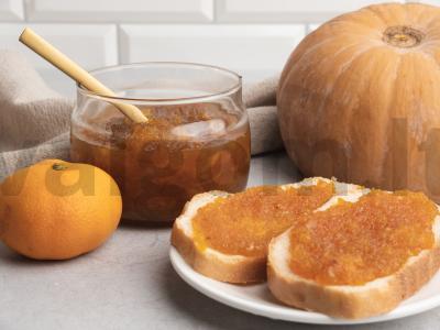 Moliūgų uogienė su mandarinais Žingsnis 4