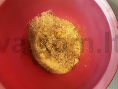 Lengvi migdolų ir imbiero sausainiai Žingsnis 2