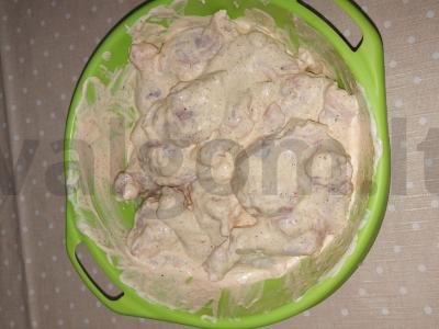 "Tabaca" vištienos sparneliai. Žingsnis 3