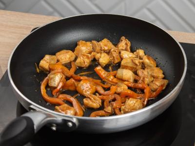 Kepta soba su kimči padažu Žingsnis 3