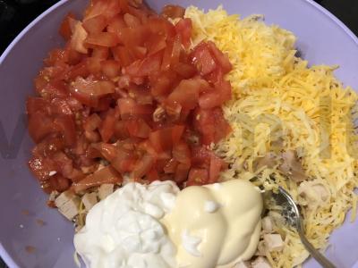 Ant grotelių kepti suktinukai a la Cezaris. Žingsnis 5