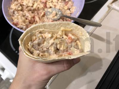 Ant grotelių kepti suktinukai a la Cezaris. Žingsnis 7