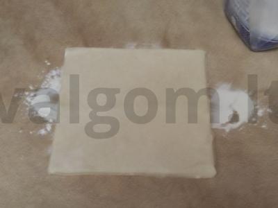 Skiltelės su uogiene Žingsnis 1