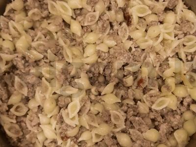 "Flotsam" stiliaus makaronai greitai sočiai vakarienei Žingsnis 3