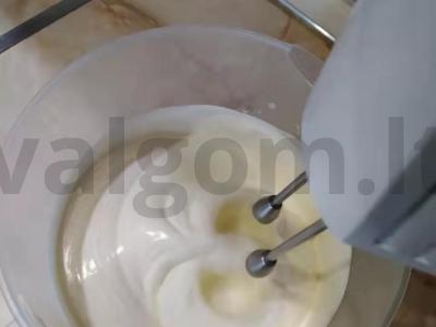 Sausainiai pyragams ir desertams Žingsnis 2