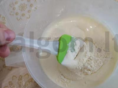 Sausainiai pyragams ir desertams Žingsnis 3