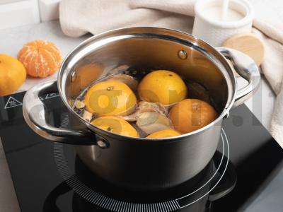 Konservuoti mandarinai sirupe Žingsnis 2