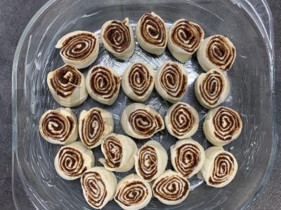 Sluoksniuoti cinamonai Žingsnis 6