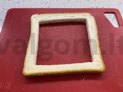 Pusryčiai su paslaptimi Žingsnis 1