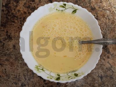 Purus pusryčių omletas Žingsnis 1