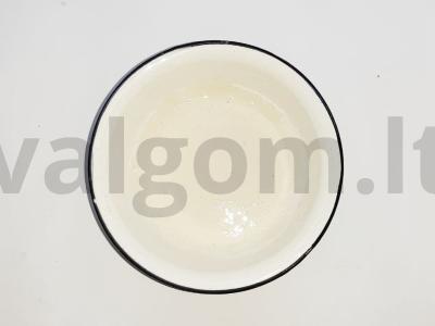 Aromatinga kepta plekšnė su pienu Žingsnis 2