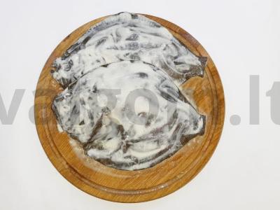 Aromatinga kepta plekšnė su pienu Žingsnis 3