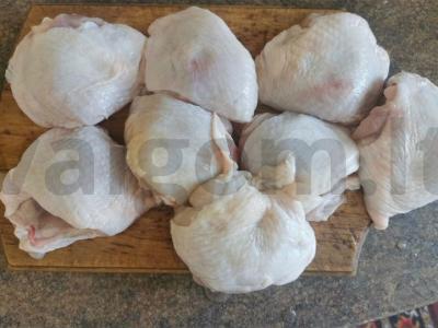 Keptos vištienos šlaunelės Žingsnis 1