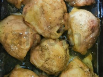 Keptos vištienos šlaunelės Žingsnis 3