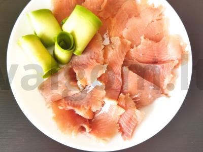 Rausvosios lašišos sūdymas sausai malant pagrindine nuotrauka