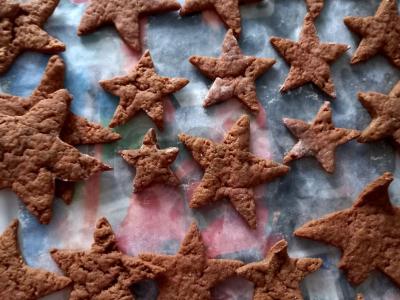 Naminiai cinamono sausainiai Žingsnis 10