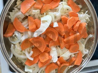 Vištiena ir morkos Žingsnis 5