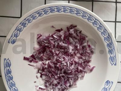 Menkės kepenėlių užkandis Žingsnis 1