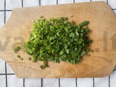 Menkės kepenėlių užkandis Žingsnis 2