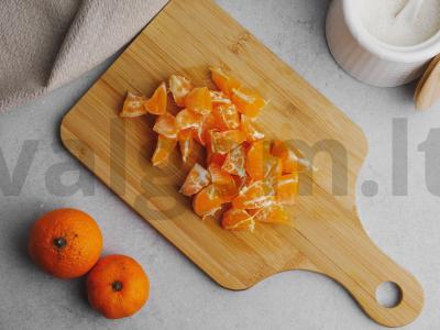 Sausainiai su mandarinais Žingsnis 1