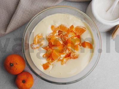 Sausainiai su mandarinais Žingsnis 3