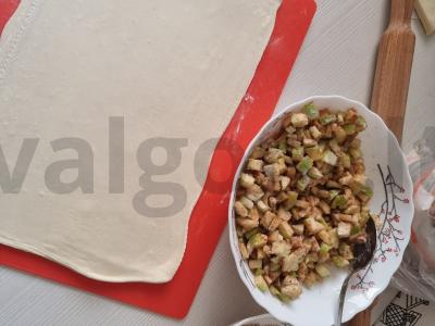 Obuolių štrudelis Žingsnis 4