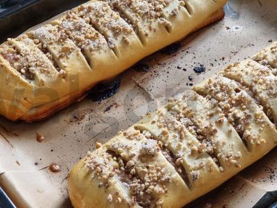 Obuolių štrudelis pagrindine nuotrauka