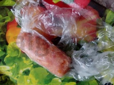 Cordon bleu avižinių dribsnių apkepe. Žingsnis 2