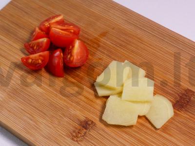 "Tom Yum" su jūros gėrybėmis ir grybais Žingsnis 1