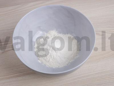 Prancūziška kalėdinė bandelė su graikiniais riešutais Žingsnis 3