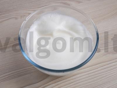 Prancūziška kalėdinė bandelė su graikiniais riešutais Žingsnis 5