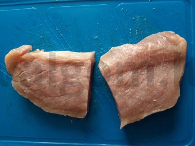 Kiaulienos šnicelis Žingsnis 1