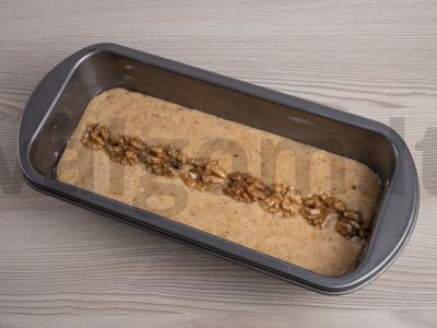 Prancūziška kalėdinė bandelė su graikiniais riešutais Žingsnis 7