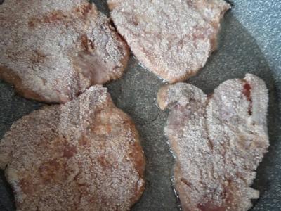 Kiaulienos šnicelis Žingsnis 5