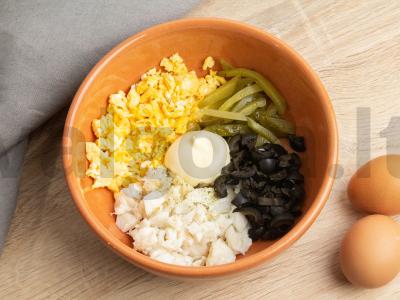 Žuvies salotų troškinys Žingsnis 4