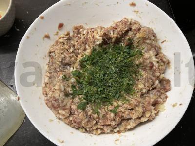 Naminiai mėsos kukuliai Žingsnis 2