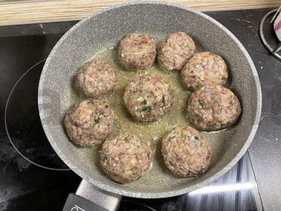 Naminiai mėsos kukuliai Žingsnis 3