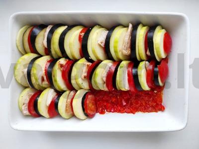 Ratatouille su pomidorais ir vištienos filė Žingsnis 5