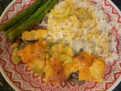 Žuvis su cukinijomis pagrindine nuotrauka